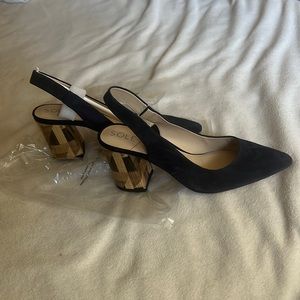 Sole Society chunky heels size 8.5.